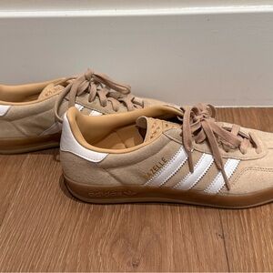 Adidas Gazelle Women's Beige Suede Sneakers